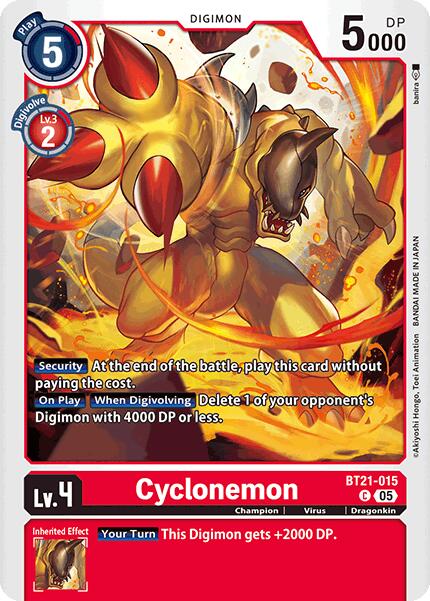 Cyclonemon [BT21-015] [World Convergence] | The Time Vault CA