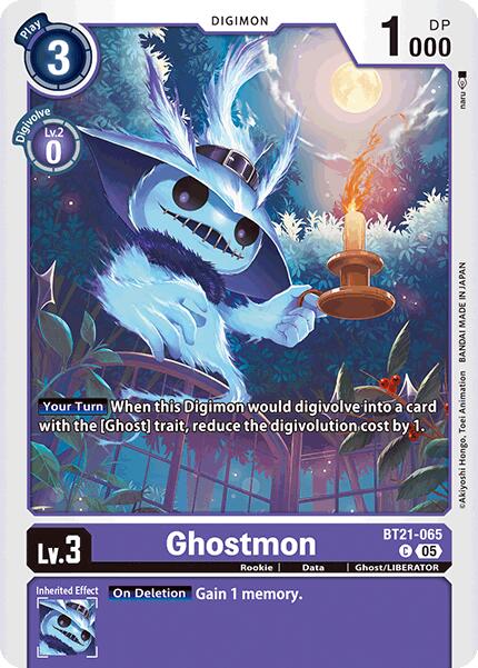 Ghostmon [BT21-065] [World Convergence] | The Time Vault CA