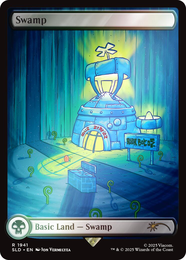 Swamp (1941) (Rainbow Foil) [Secret Lair Drop Series] | The Time Vault CA