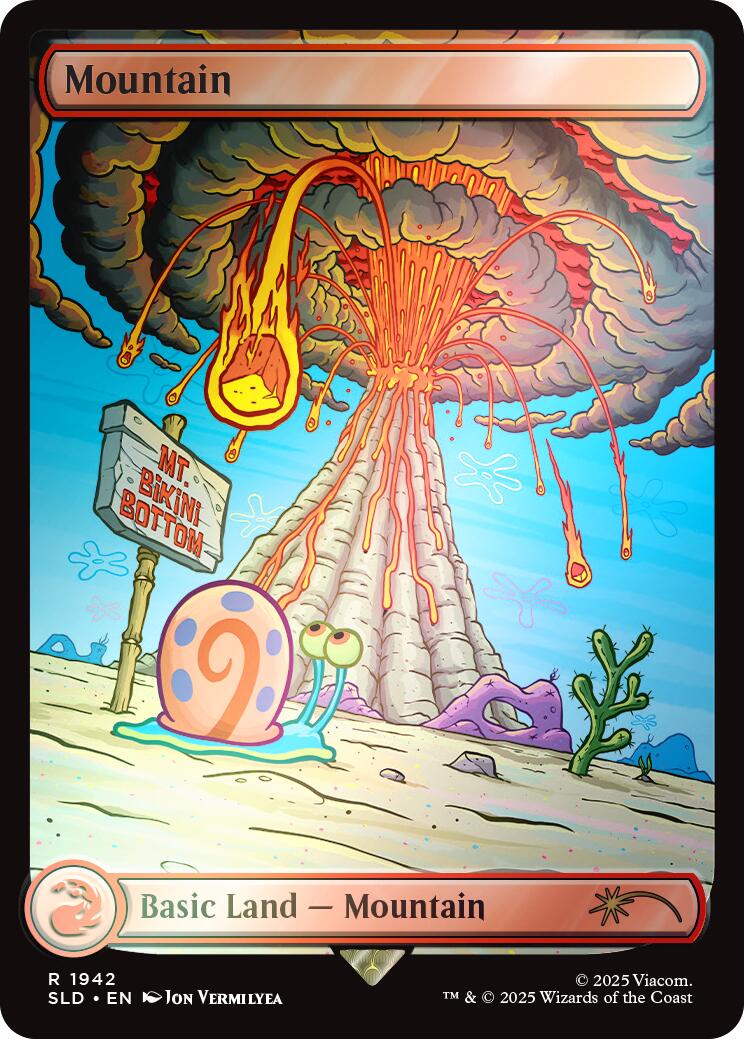 Mountain (1942) (Rainbow Foil) [Secret Lair Drop Series] | The Time Vault CA