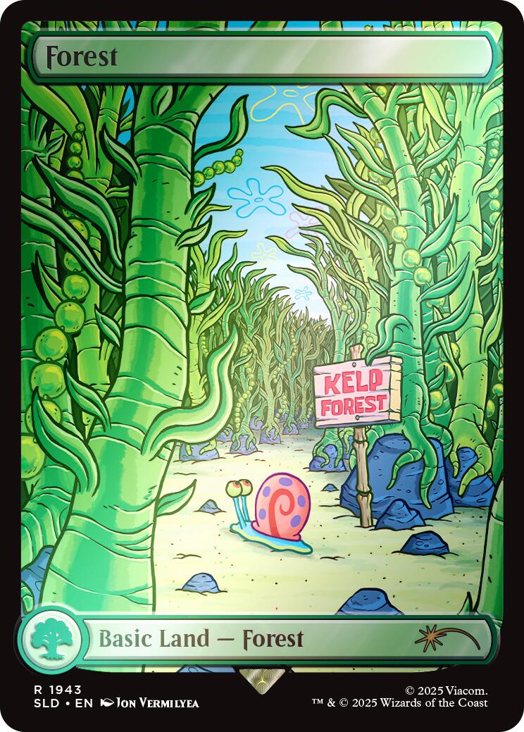 Forest (1943) (Rainbow Foil) [Secret Lair Drop Series] | The Time Vault CA