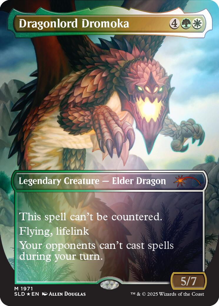 Dragonlord Dromoka (Rainbow Foil) [Secret Lair Drop Series] | The Time Vault CA