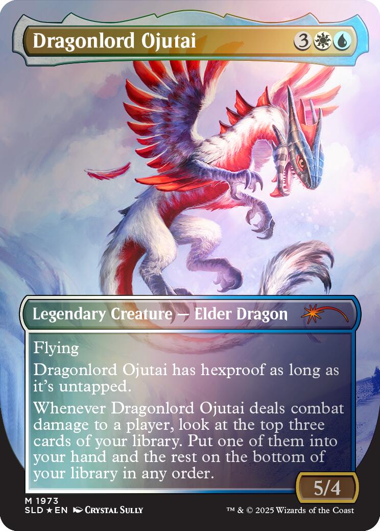 Dragonlord Ojutai (Rainbow Foil) [Secret Lair Drop Series] | The Time Vault CA