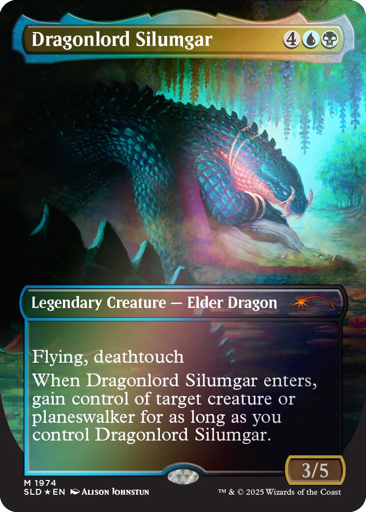 Dragonlord Silumgar (Rainbow Foil) [Secret Lair Drop Series] | The Time Vault CA