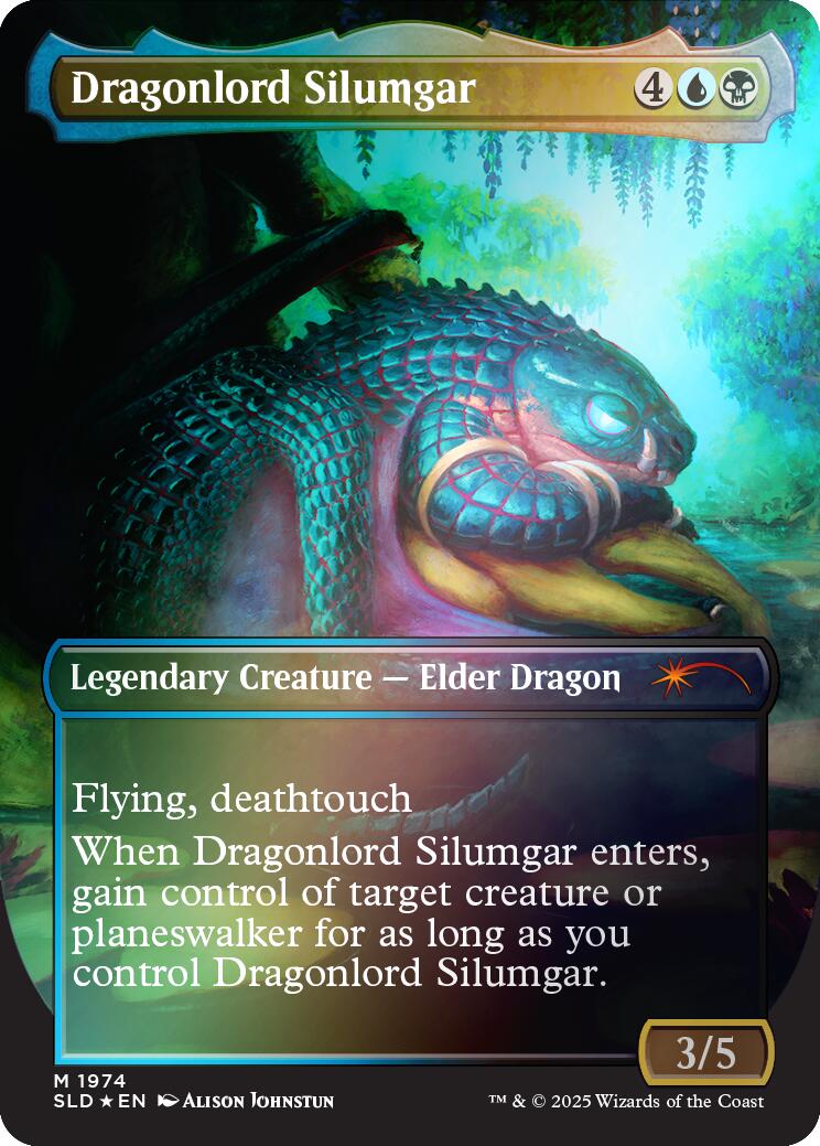 Dragonlord Silumgar (Rainbow Foil) [Secret Lair Drop Series] | The Time Vault CA