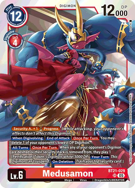 Medusamon [BT21-029] [World Convergence] | The Time Vault CA