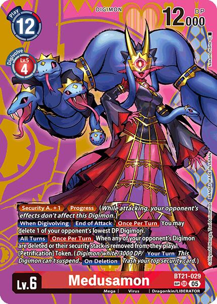 Medusamon [BT21-029] (SP) [World Convergence] | The Time Vault CA