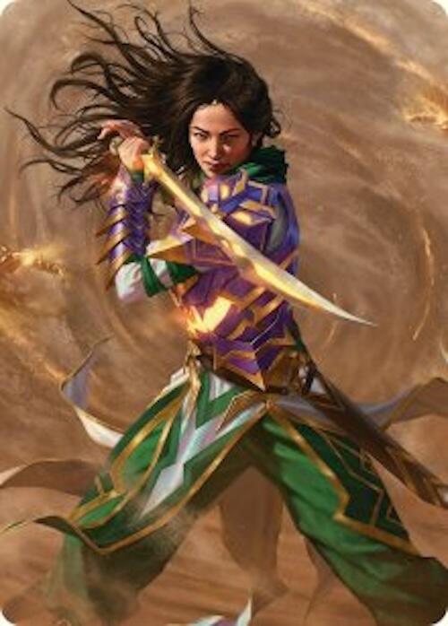 Descendant of Storms Art Card (2/54) [Tarkir: Dragonstorm Art Series] | The Time Vault CA