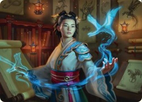 Dragonologist Art Card (6/54) [Tarkir: Dragonstorm Art Series] | The Time Vault CA