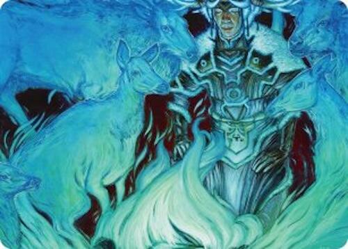 Unending Whisper Art Card (9/54) [Tarkir: Dragonstorm Art Series] | The Time Vault CA