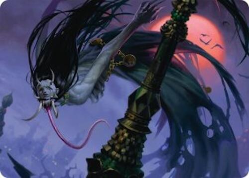 Qarsi Revenant Art Card (12/54) [Tarkir: Dragonstorm Art Series] | The Time Vault CA