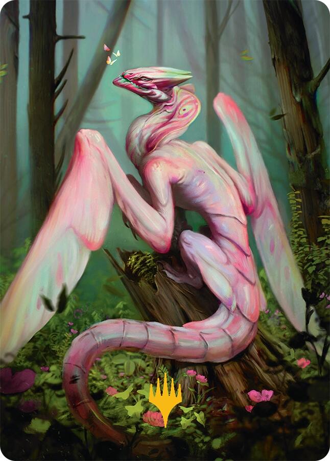 Bloomvine Regent Art Card (46/54) (Gold-Stamped) [Tarkir: Dragonstorm Art Series] | The Time Vault CA