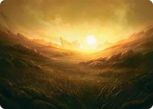 Plains Art Card (31/54) [Tarkir: Dragonstorm Art Series] | The Time Vault CA