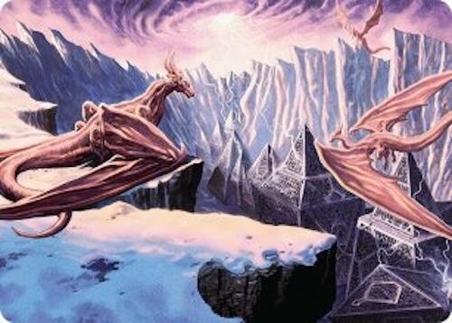 Maelstrom of the Spirit Dragon (42/54) [Tarkir: Dragonstorm Art Series] | The Time Vault CA