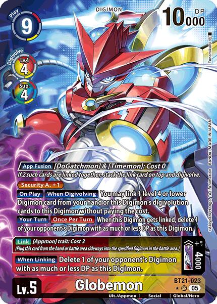 Globemon [BT21-023] (Alternate Art) [World Convergence] | The Time Vault CA