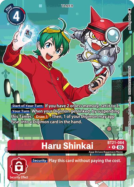 Haru Shinkai [BT21-084] (Alternate Art) [World Convergence] | The Time Vault CA