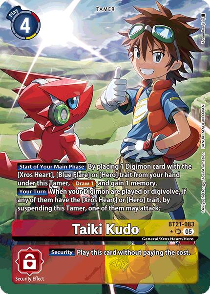 Taiki Kudo [BT21-083] (Alternate Art) [World Convergence] | The Time Vault CA