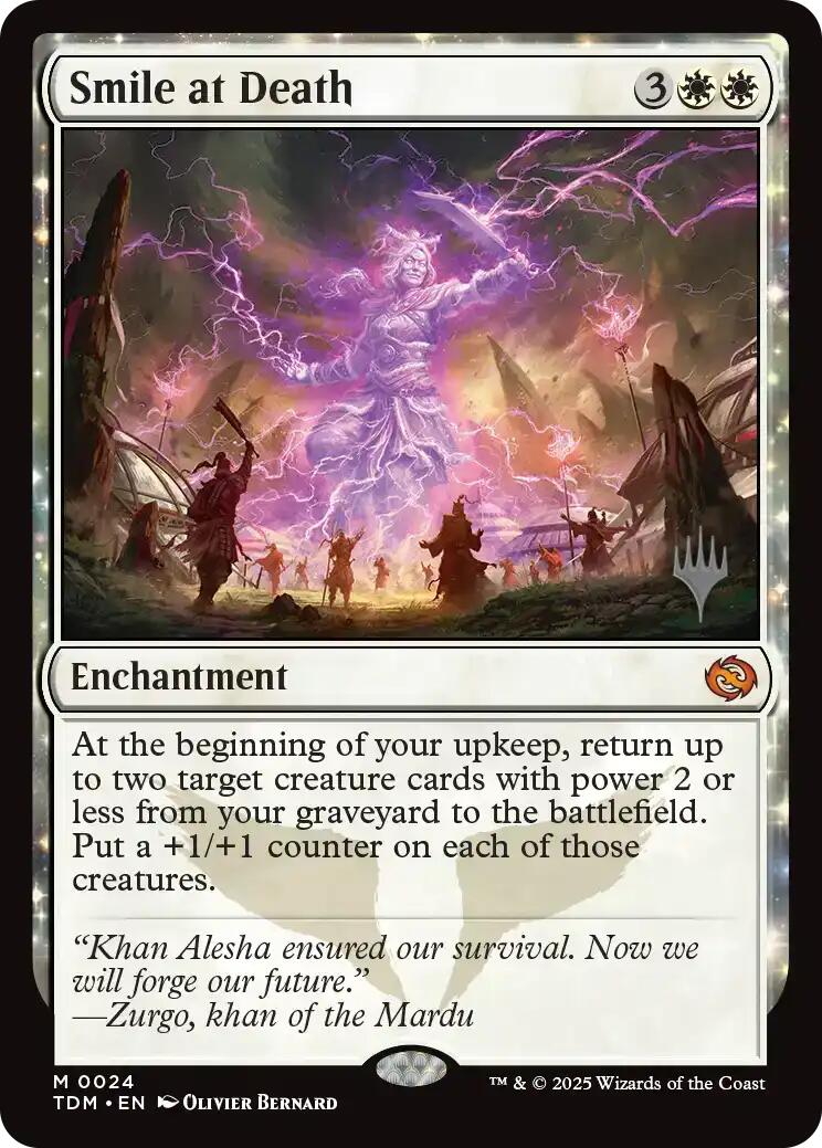 Smile at Death [Tarkir: Dragonstorm Promos] | The Time Vault CA