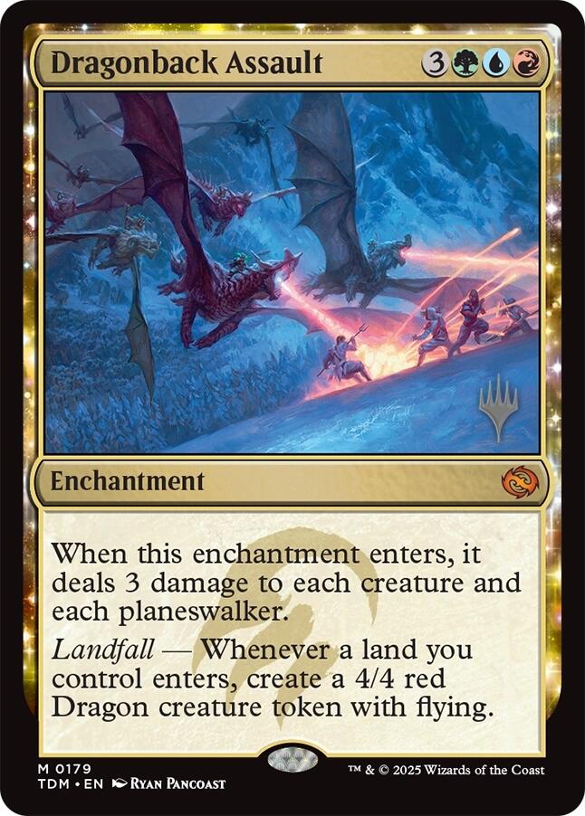 Dragonback Assault [Tarkir: Dragonstorm Promos] | The Time Vault CA