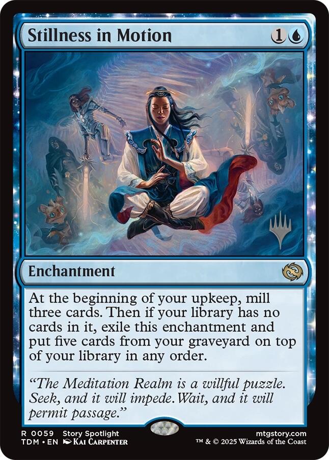 Stillness in Motion [Tarkir: Dragonstorm Promos] | The Time Vault CA