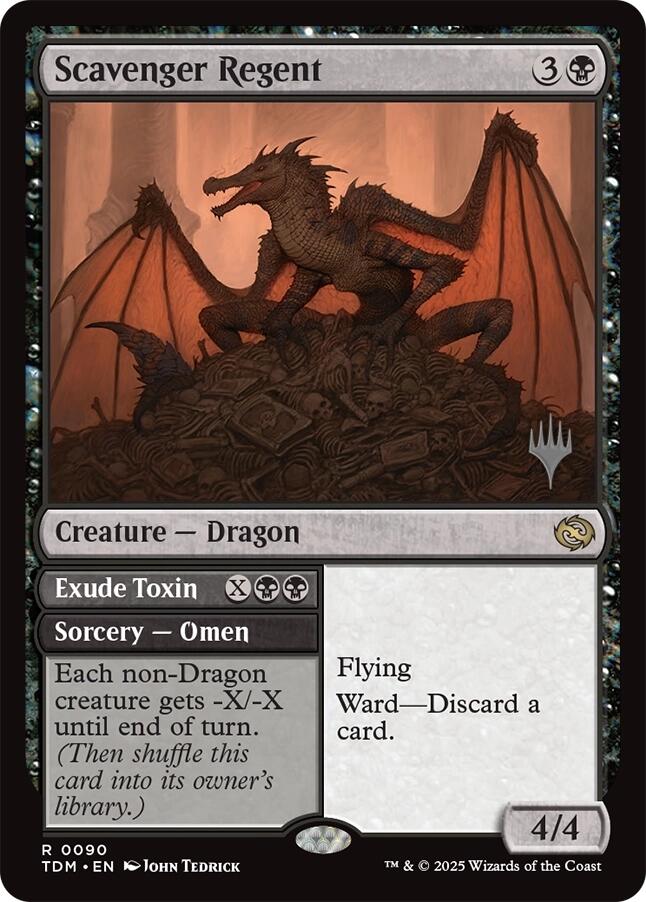 Scavenger Regent [Tarkir: Dragonstorm Promos] | The Time Vault CA