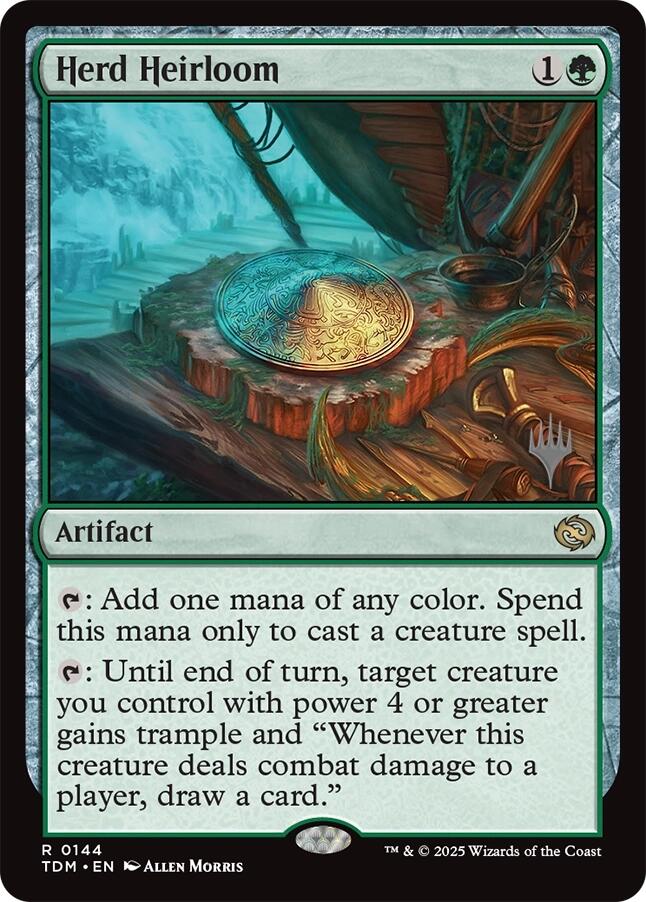 Herd Heirloom [Tarkir: Dragonstorm Promos] | The Time Vault CA