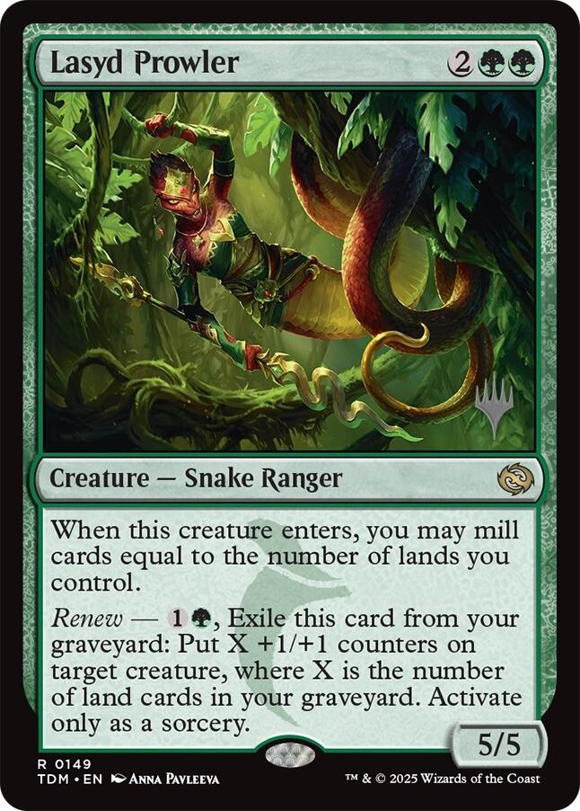 Lasyd Prowler [Tarkir: Dragonstorm Promos] | The Time Vault CA