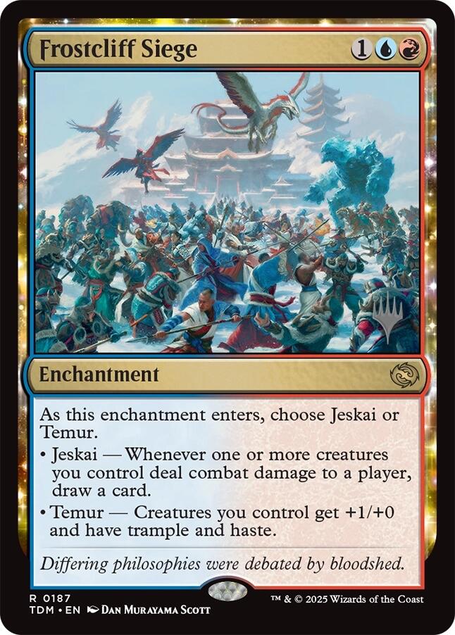 Frostcliff Siege [Tarkir: Dragonstorm Promos] | The Time Vault CA