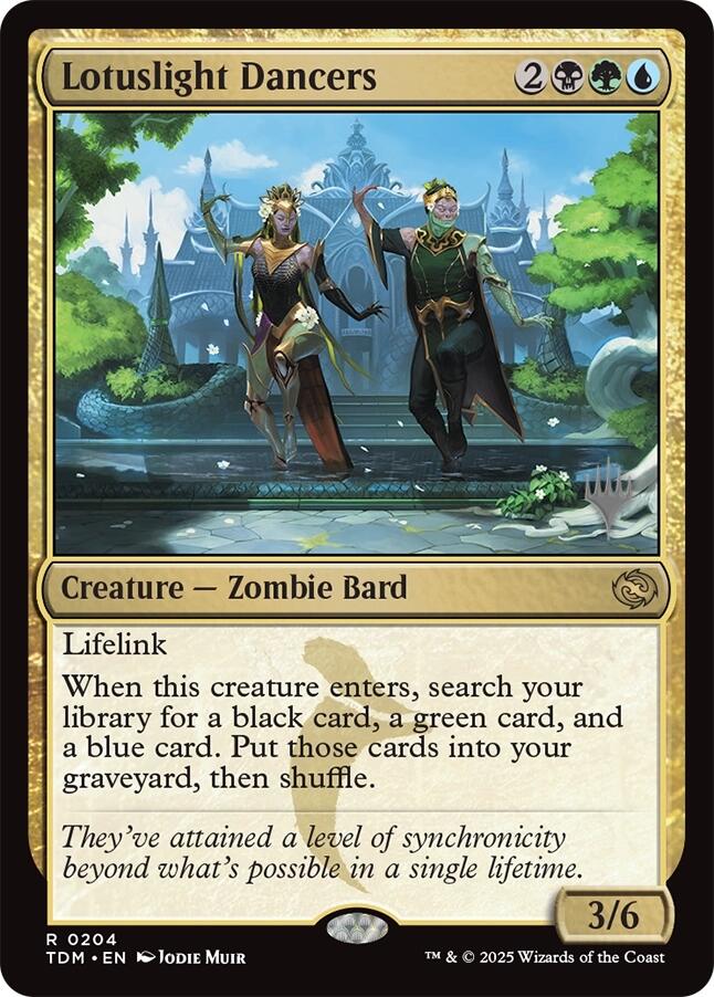 Lotuslight Dancers [Tarkir: Dragonstorm Promos] | The Time Vault CA