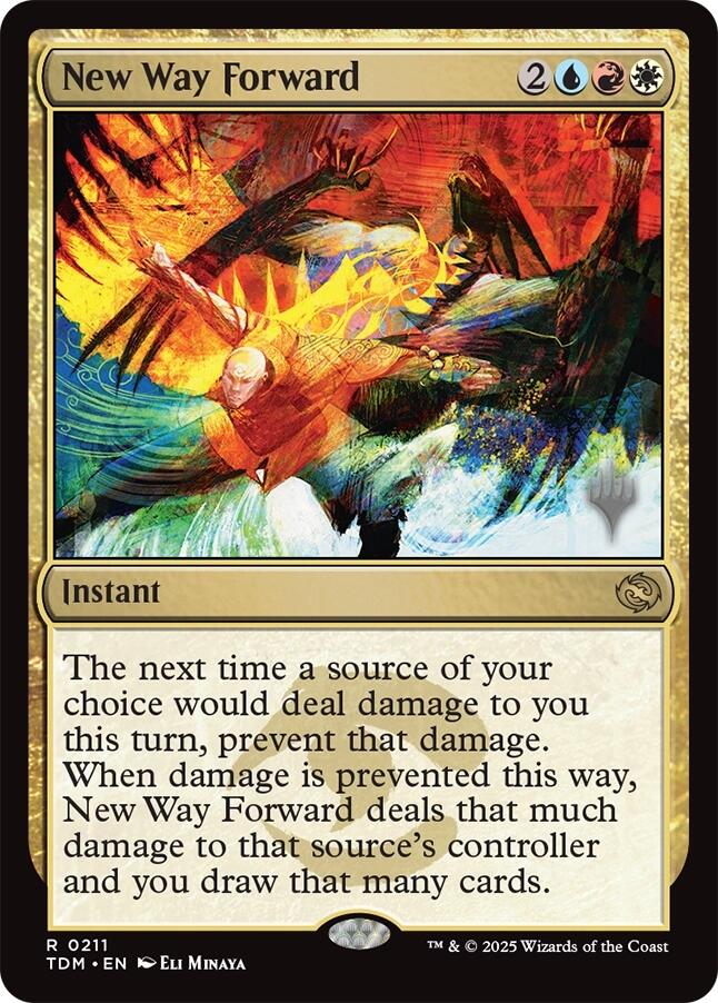 New Way Forward [Tarkir: Dragonstorm Promos] | The Time Vault CA