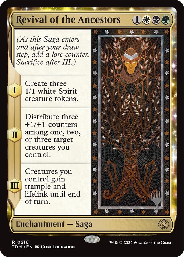 Revival of the Ancestors [Tarkir: Dragonstorm Promos] | The Time Vault CA