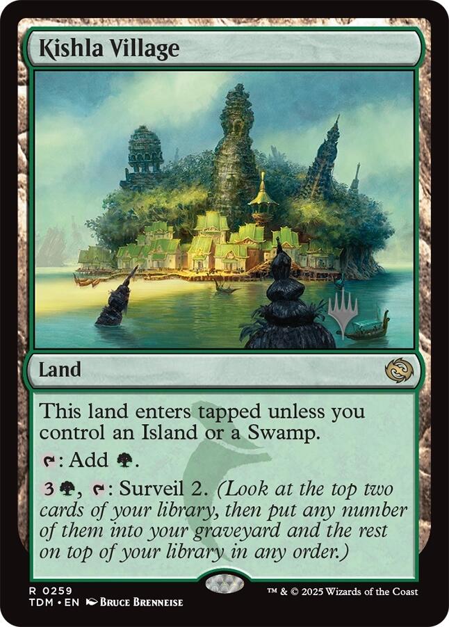 Kishla Village [Tarkir: Dragonstorm Promos] | The Time Vault CA