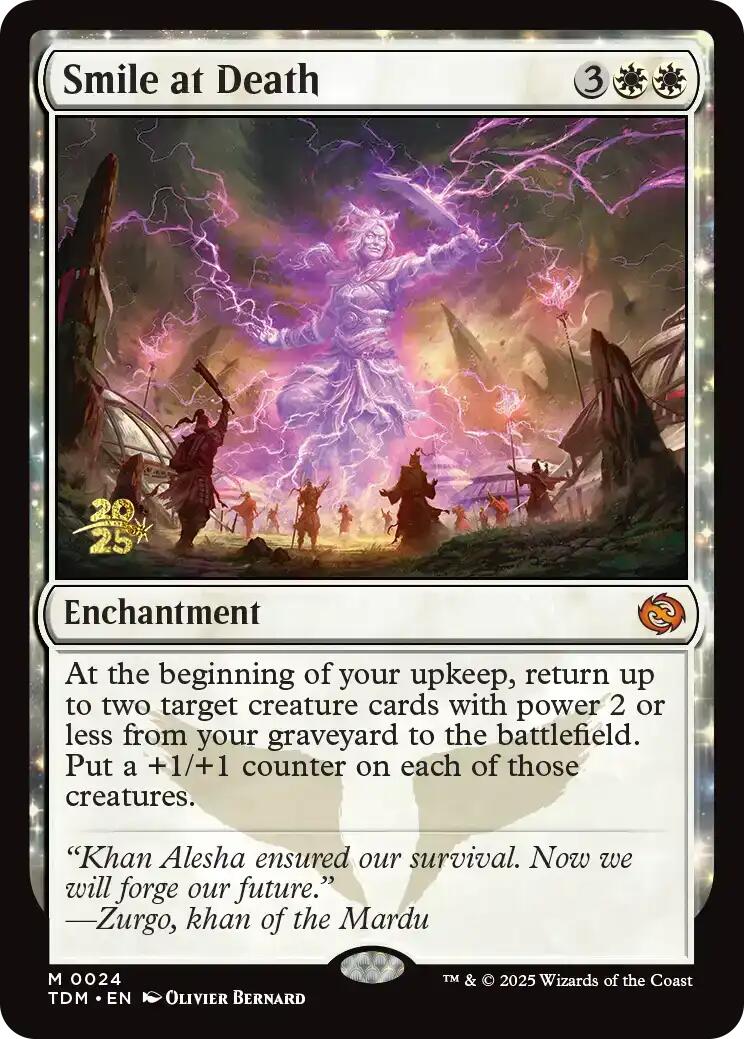 Smile at Death [Tarkir: Dragonstorm Prerelease Promos] | The Time Vault CA