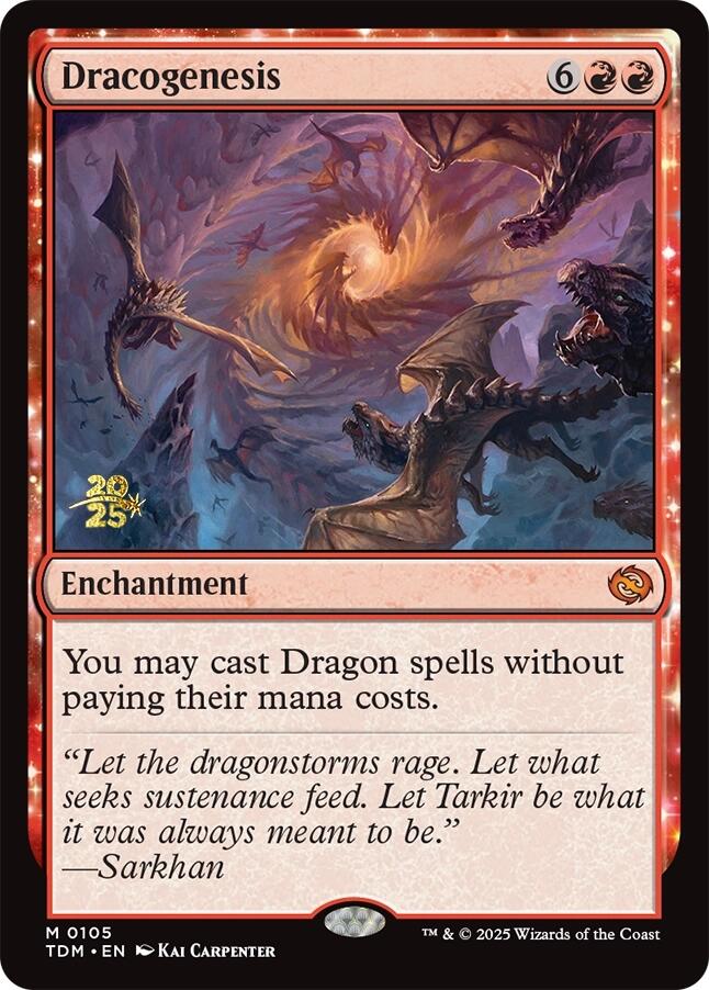 Dracogenesis [Tarkir: Dragonstorm Prerelease Promos] | The Time Vault CA