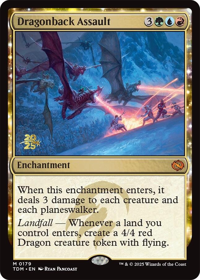 Dragonback Assault [Tarkir: Dragonstorm Prerelease Promos] | The Time Vault CA