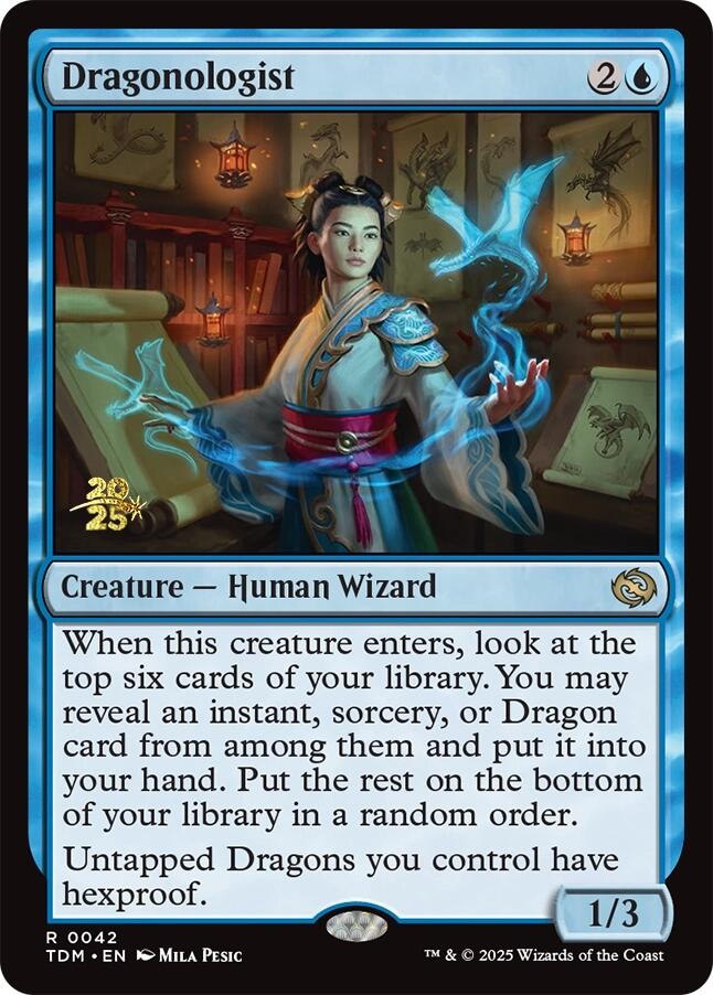 Dragonologist [Tarkir: Dragonstorm Prerelease Promos] | The Time Vault CA