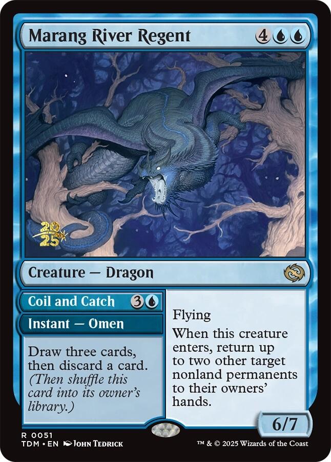 Marang River Regent [Tarkir: Dragonstorm Prerelease Promos] | The Time Vault CA