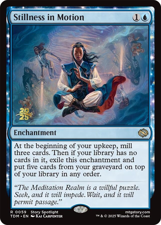 Stillness in Motion [Tarkir: Dragonstorm Prerelease Promos] | The Time Vault CA