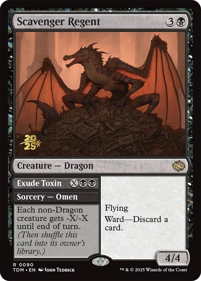 Scavenger Regent [Tarkir: Dragonstorm Prerelease Promos] | The Time Vault CA