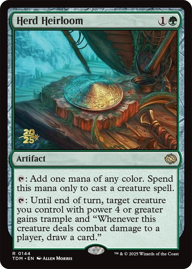 Herd Heirloom [Tarkir: Dragonstorm Prerelease Promos] | The Time Vault CA