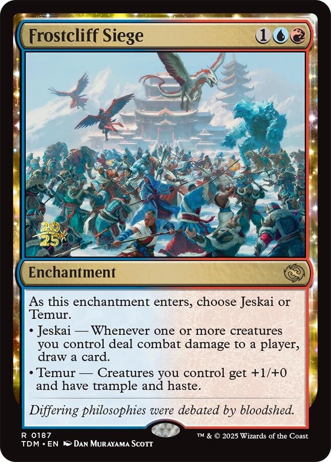 Frostcliff Siege [Tarkir: Dragonstorm Prerelease Promos] | The Time Vault CA