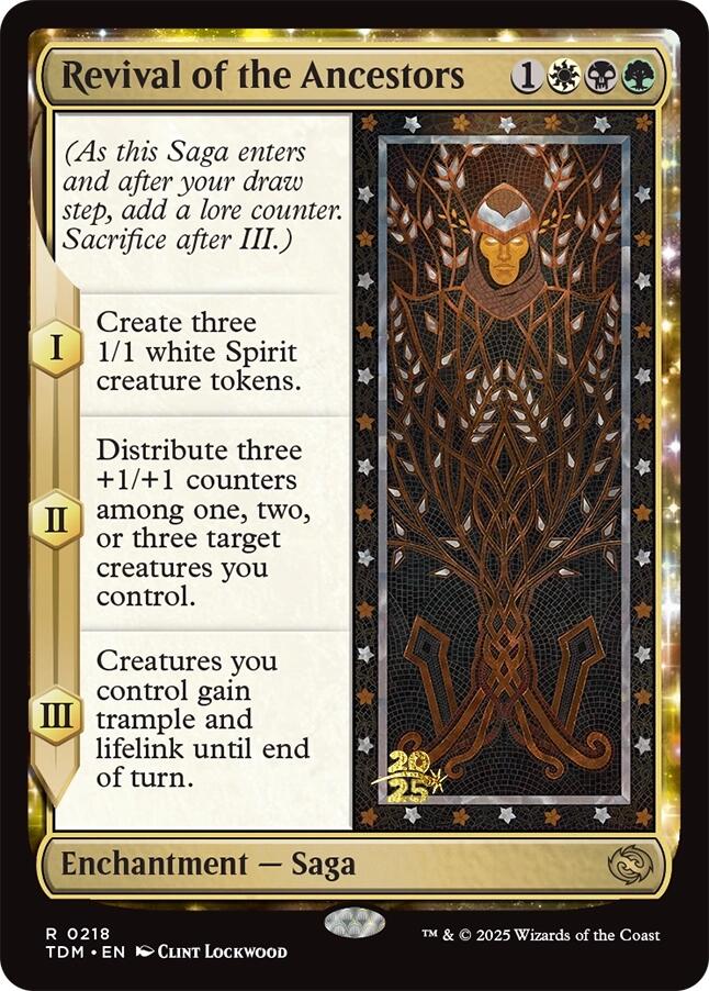 Revival of the Ancestors [Tarkir: Dragonstorm Prerelease Promos] | The Time Vault CA