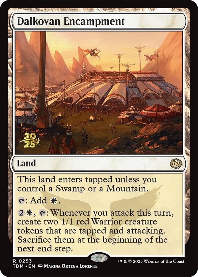 Dalkovan Encampment [Tarkir: Dragonstorm Prerelease Promos] | The Time Vault CA