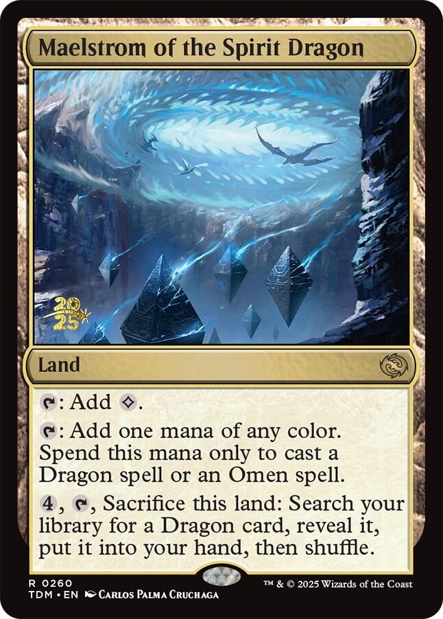 Maelstrom of the Spirit Dragon [Tarkir: Dragonstorm Prerelease Promos] | The Time Vault CA