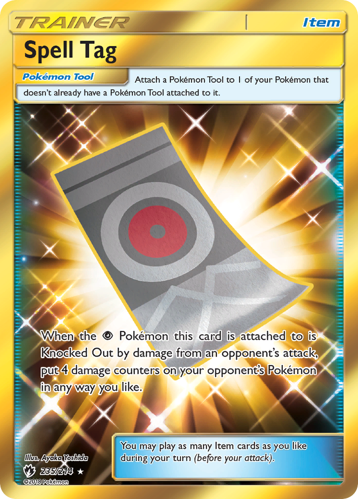 Spell Tag (235/214) [Sun & Moon: Lost Thunder] | The Time Vault CA
