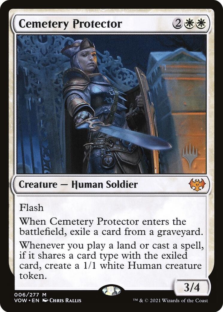 Cemetery Protector [Aetherdrift Promos] | The Time Vault CA