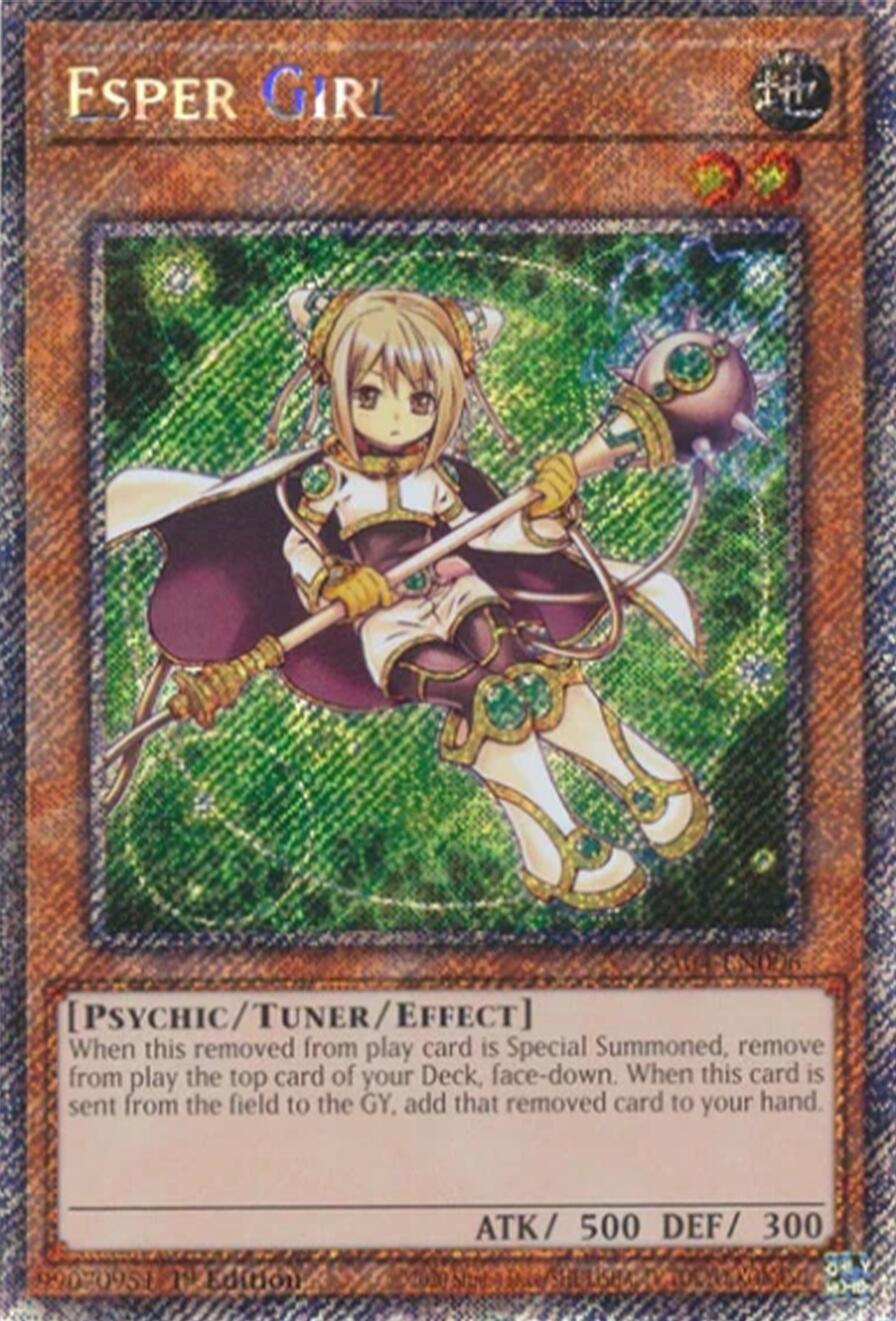 Esper Girl [RA04-EN006] Platinum Secret Rare | The Time Vault CA