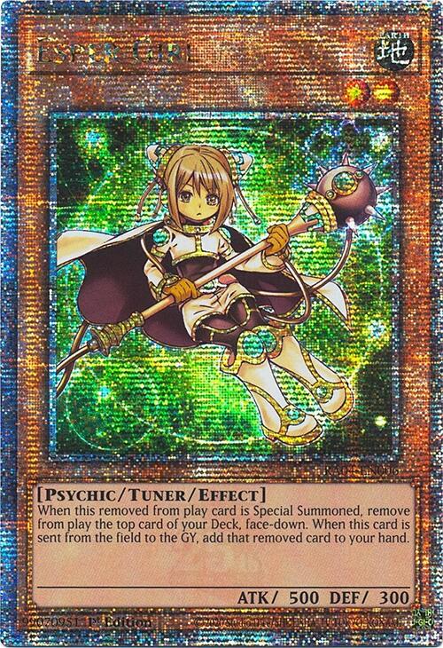Esper Girl [RA04-EN006] Quarter Century Secret Rare | The Time Vault CA
