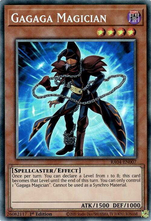 Gagaga Magician [RA04-EN007] Prismatic Collector's Rare | The Time Vault CA