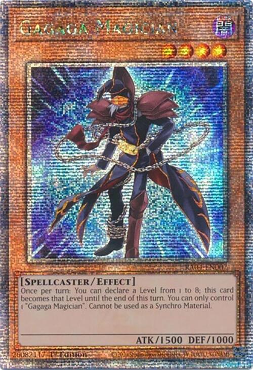 Gagaga Magician [RA04-EN007] Quarter Century Secret Rare | The Time Vault CA
